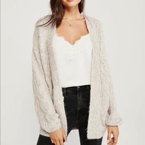 Puff sleeve cardigan Abercrombie